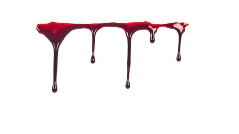 does fake halloween blood come out of clothes|real dripping blood.